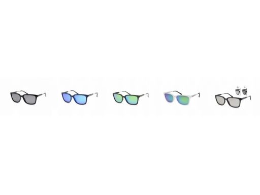 Okulary arctica s-259b polaryzacyjne nerdy zielone