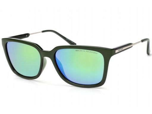 Okulary arctica s-259b polaryzacyjne nerdy zielone