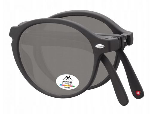 Składane polaryzacyjne okulary unisex lenonki mat