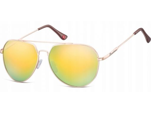 Pilotki męskie damskie aviator lustrzanki okulary