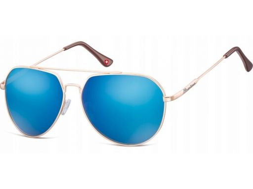 Pilotki męskie damskie aviator lustrzanki okulary