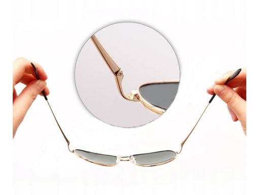 Okulary nerdy lustrzanki aluminiowe polaryzacyjne