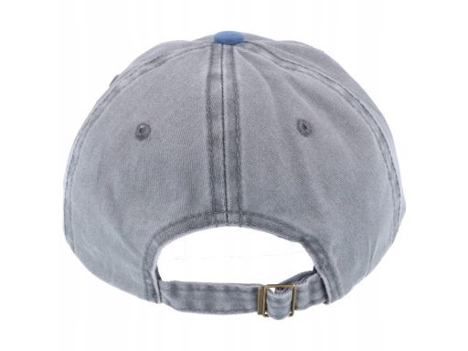 Czapka z daszkiem bejsbolówka przecierana jeans