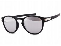 Czarne okulary przeciwsłoneczne owalne unisex