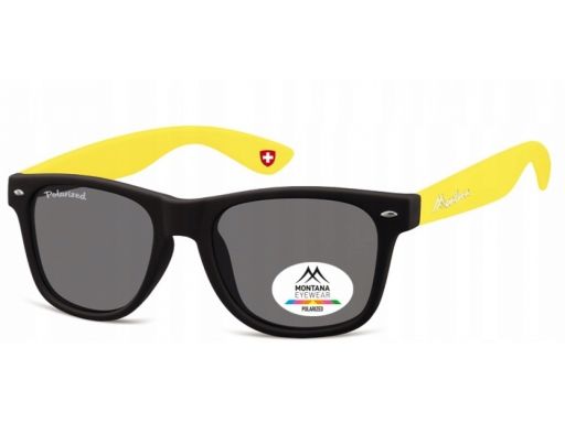 Okulary polaryzacyjne nerdy damskie męskie żółte