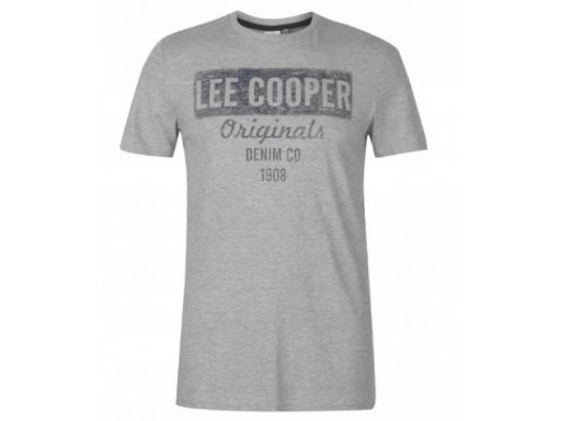 Lee cooper koszulka t-shirt c denim logo tu: xl