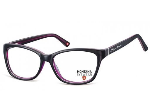 Damskie okulary oprawki korekcja kocie oczy fiolet