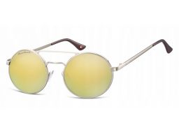 Lenonki męskie damskie lustrzanki okulary zielone