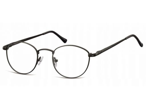 Oprawki lenonki unisex korekcyjne czarne okulary