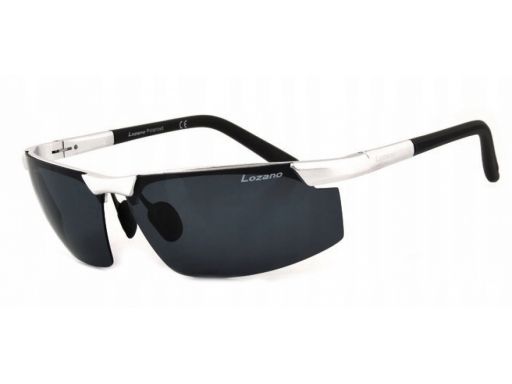 Męskie okulary lozano lz-310f polaryzacyjne alumag