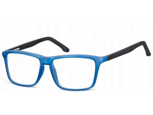 Zerówki okulary oprawki damskie męskie blue black