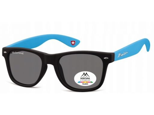Okulary polaryzacyjne nerdy damskie męskie blue