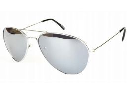 Okulary lustrzanki aviator przeciwsłoneczne p-866