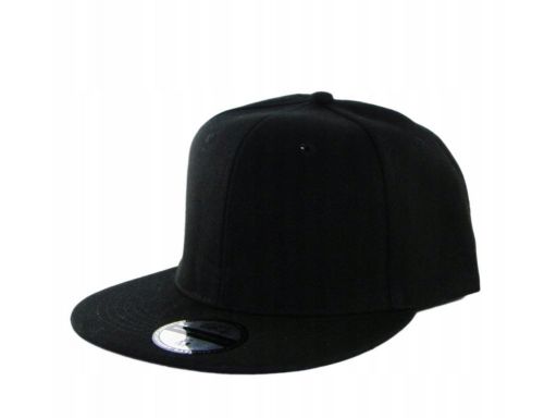 Czarna czapka z daszkiem full cap fullcap promocja