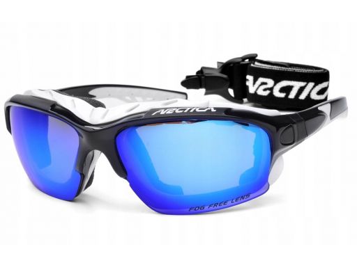 Okulary sportowe arctica s-163d narciarskie czarne