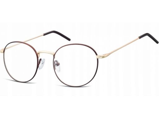 Zerówki okulary oprawki lenonki okrągłe korekcyjne