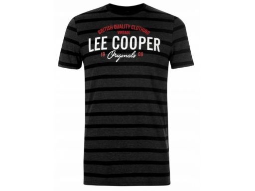 Lee cooper koszulka t-shirt yd ll logo tu: m