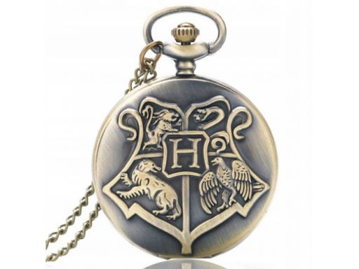 Piękny zegarek kieszonkowy hogwart harry potter