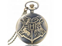 Piękny zegarek kieszonkowy hogwart harry potter