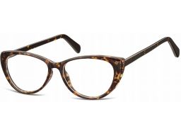 Oprawki zerówki okulary kocie oczy damskie flex