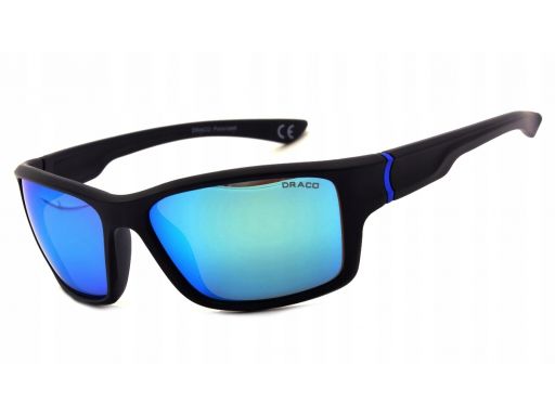 Okulary niebieskie polaryzacyjne rowerowe sportowe