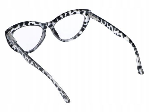 Kocie oczy antyrefleks zerówki okulary cat eye