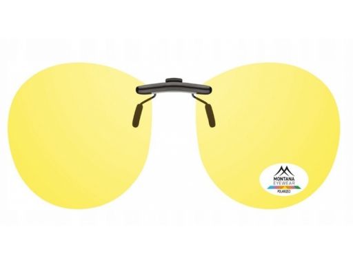 Żółte nakładki polaryzacyjne na okulary korekcyjne