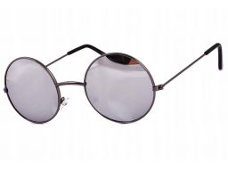 Lenonki okulary przeciwsłoneczne okrągłe lustrzane