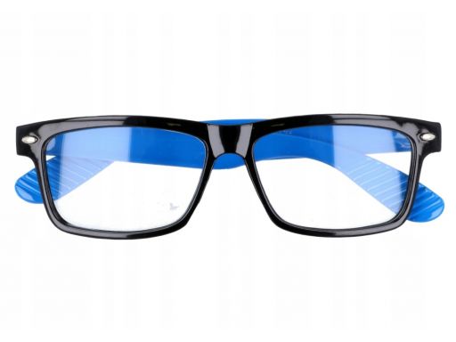 Okulary oprawki zerówki uv 400 nerdy uniseks