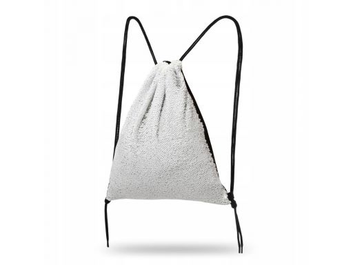 Lady donovan - torba-plecak sportowa jutowa biała