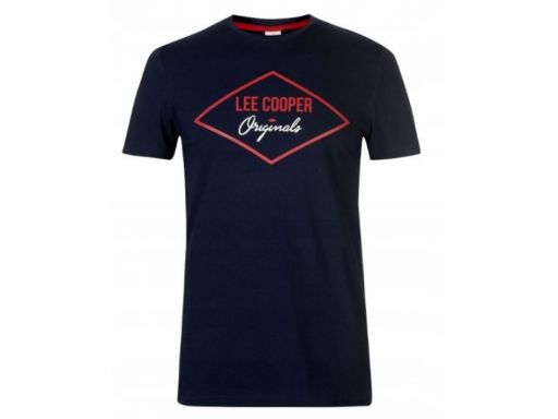 Lee cooper koszulka t-shirt orig logo tu: m