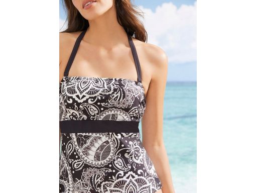 B.p.c tankini brązowo- białe mix wzorów *50