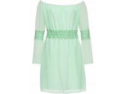 B.p.c pistacjowa sukienka carmen r.48