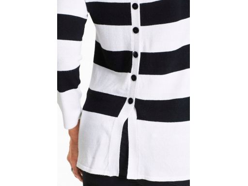 B.p.c sweter z wiskozy w paski 56/58.