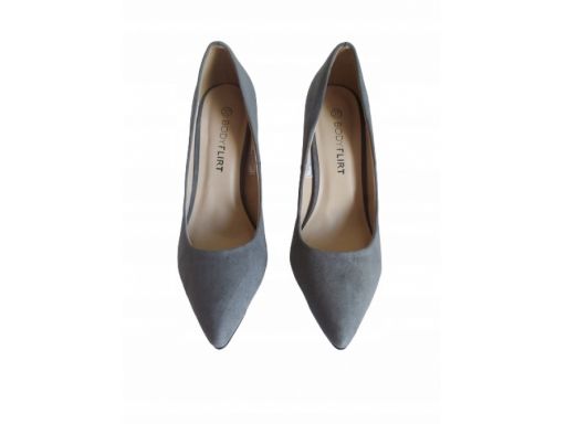 B.p.c szpilki szare eleganckie *37