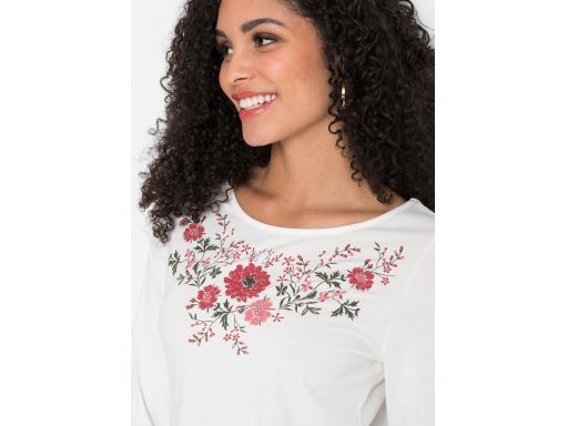 B.p.c bluzka długi rękaw w kwiaty *48/50
