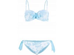 B.p.c bikini niebiesko- białe w kwiaty *42 (80c)