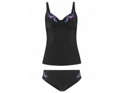 B.p.c tankini na fiszbinach kwiatki 44 *85c*