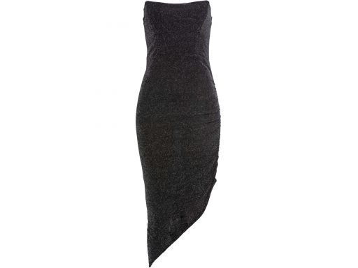 B.p.c czarna asymetryczna sukienka 44/46.