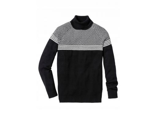 B.p.c sweter męski czarno-biały r.72/74