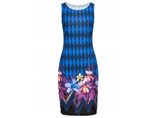 B.p.c sukienka niebieska w kwiaty 36/38.