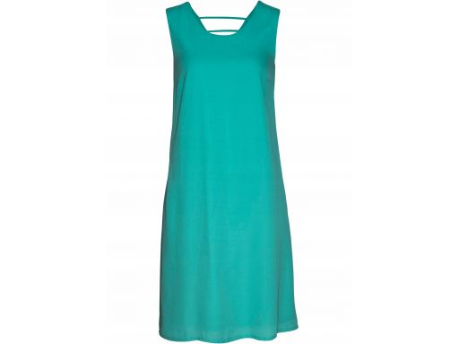 B.p.c zielona sukienka bez rękawów 38.