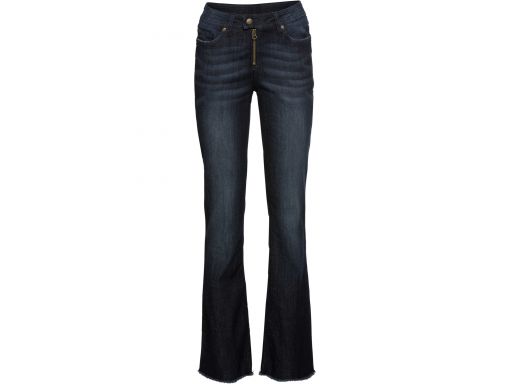 B.p.c ciemne jeansy typu bootcut r.44