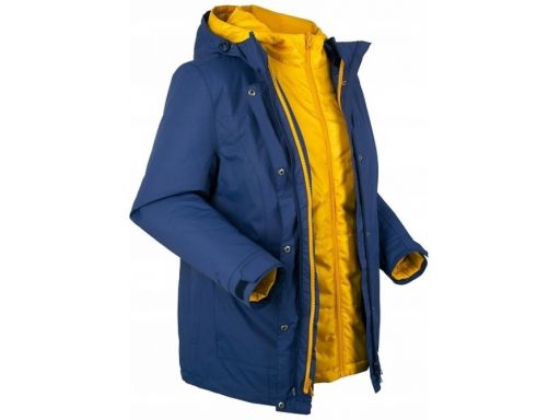 B.p.c kurtka 3w1 niebieska funkcyjna outdoor *44