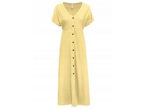 B.p.c sukienka shirtowa żółta r.36/38