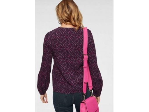 Vero moda bluzka szyfonowa w usta, długi rękaw s