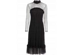 B.p.c piękna czarna sukienka: r. 40