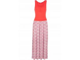 B.p.c dżersejowa sukienka maxi w kwiaty r.40/42