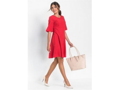 *b.p.c czerwona sukienka elegancka 36.