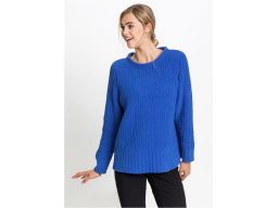*b.p.c niebieski luźny sweter 48/50.